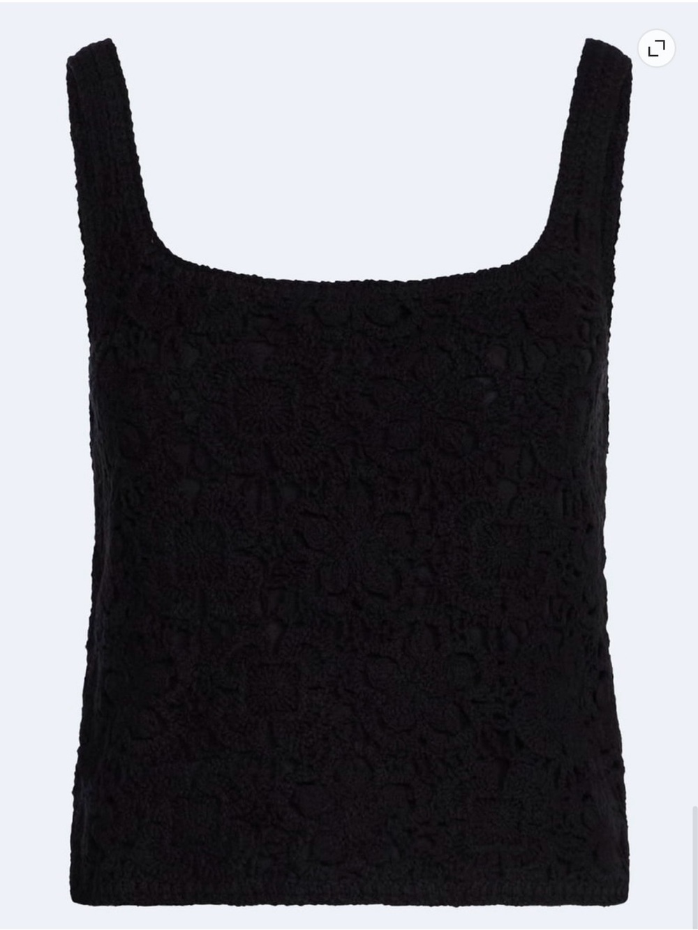 Scoop Plus Size Black Lace Square-Neck Camisole
Size XL - Picture 6 of 11